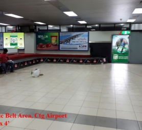 airport advertising in Bangladesh