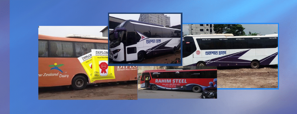 Bus Branding in Bangladesh